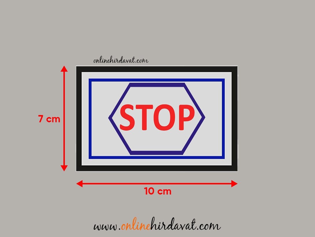 Cemax Yönlendirme İşaretleri Küçük Dur Stop Online Hırdavat